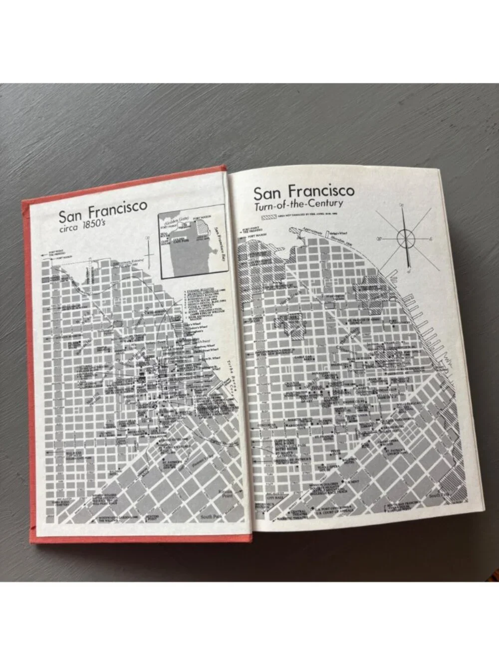 Old San Francisco City Early Biography Earthquake Muscatine 1975 History Book
